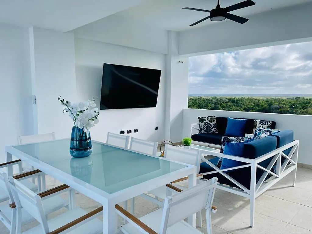 Beach, Golf, Casino,Jacuzzi & Pool Penthouse In Hard Rock, Punta Cana Area, Cana Rock Star Daire Dominik Cumhuriyeti