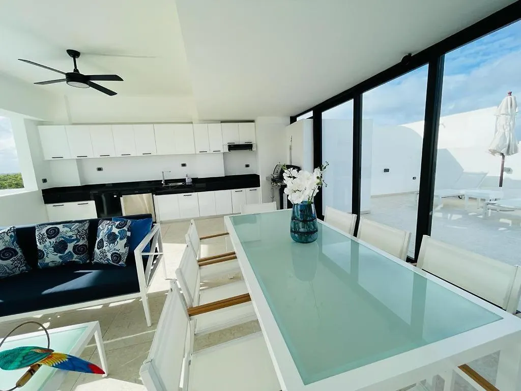 Beach, Golf, Casino,Jacuzzi & Pool Penthouse In Hard Rock, Punta Cana Area, Cana Rock Star Apartment